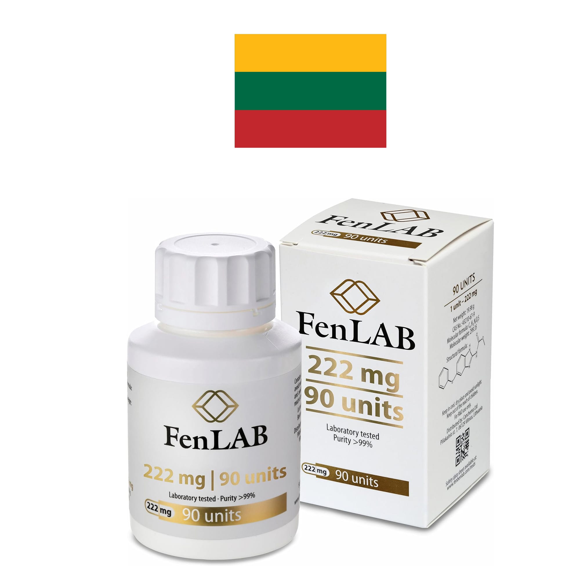 Fenben Lab Fenbendazole 222/444 Mg 30-60-90 Capsules
