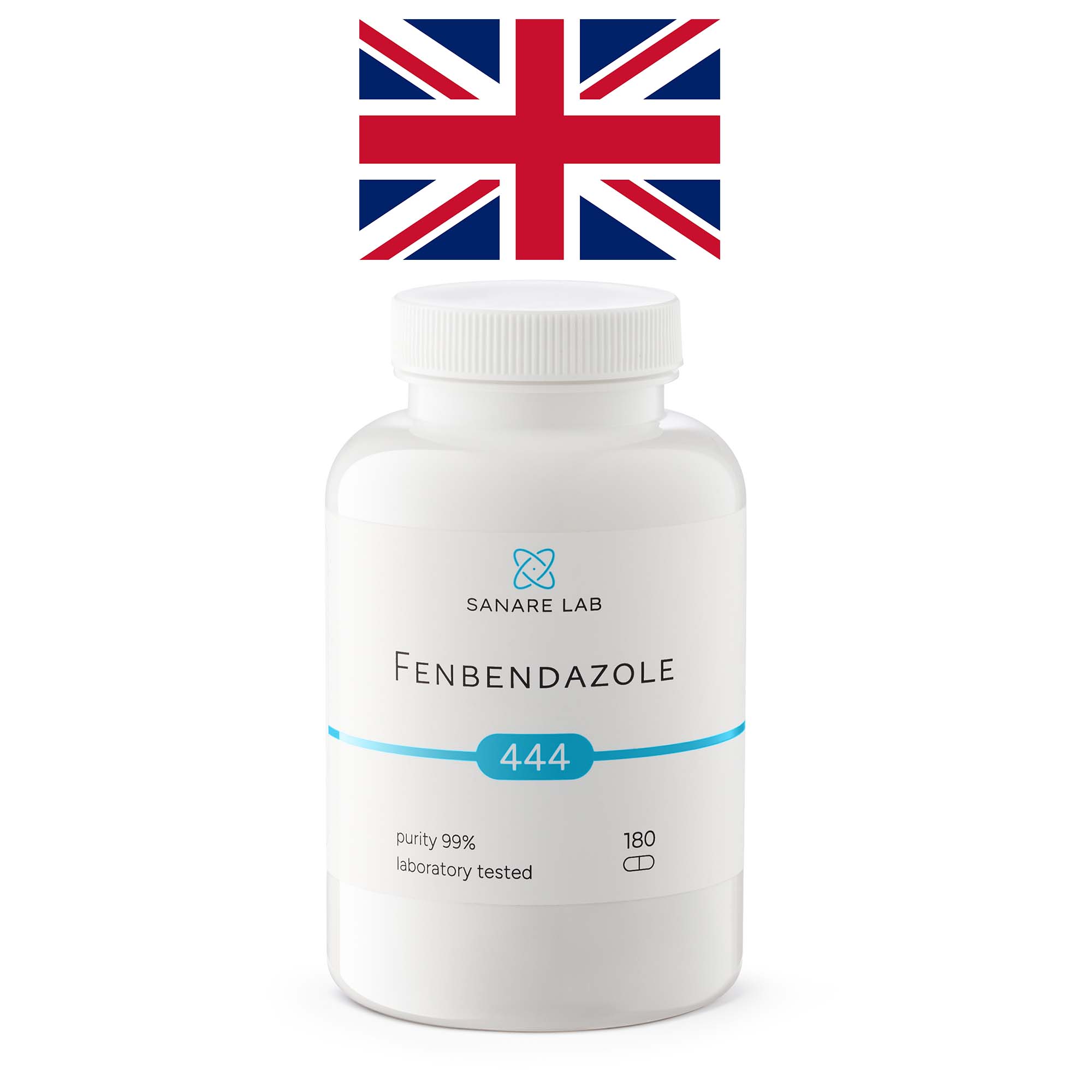 Sanare Lab Fenbendazole 222/444 Mg 30/90/180 Capsules